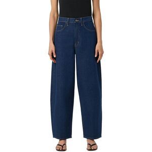 Hudson Jeans Womens  Barrel Leg Blue Jean, Blue